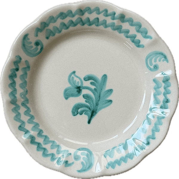 Antica Plate, Green - 20cm