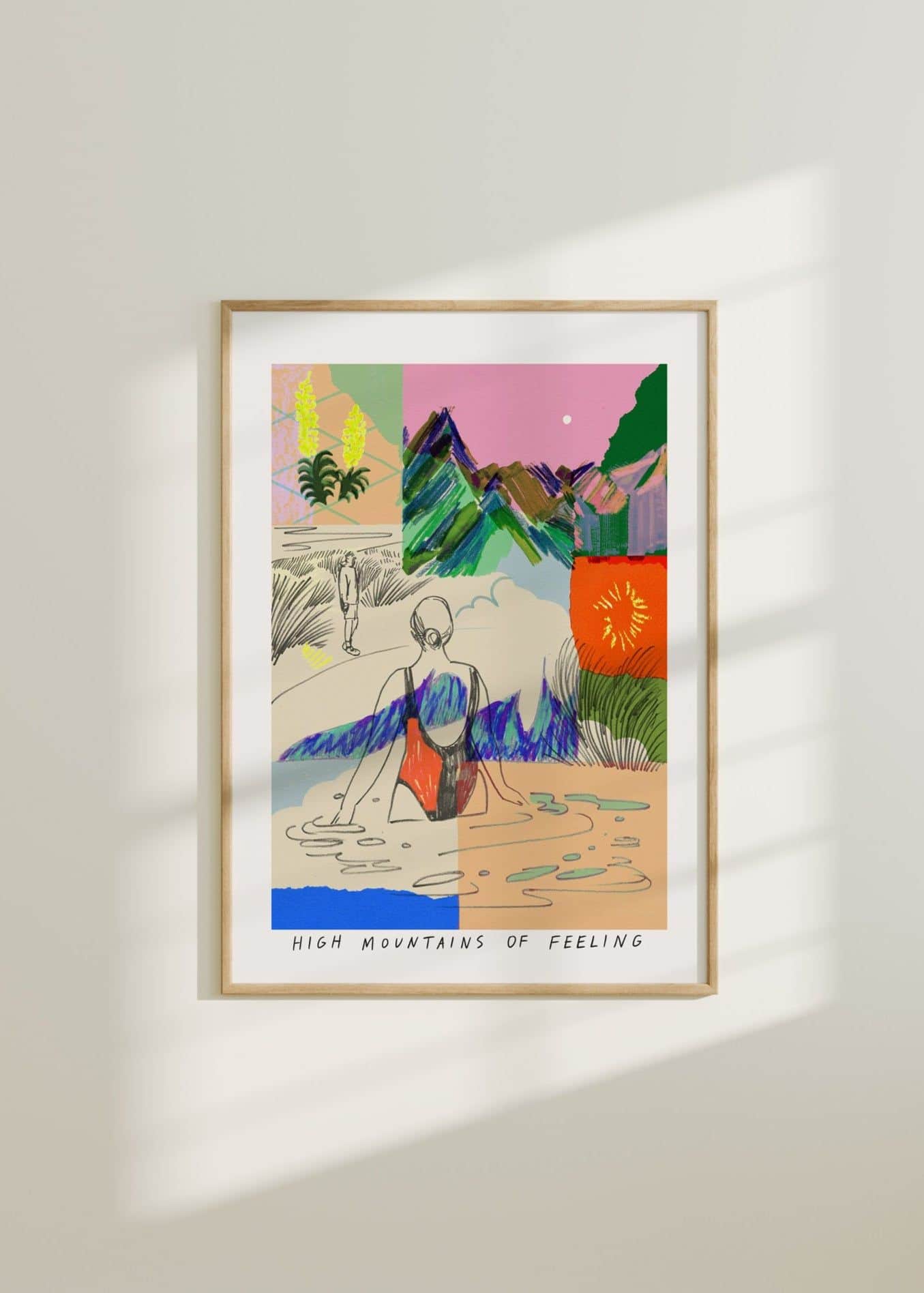 High Mountains Of Feeling Print