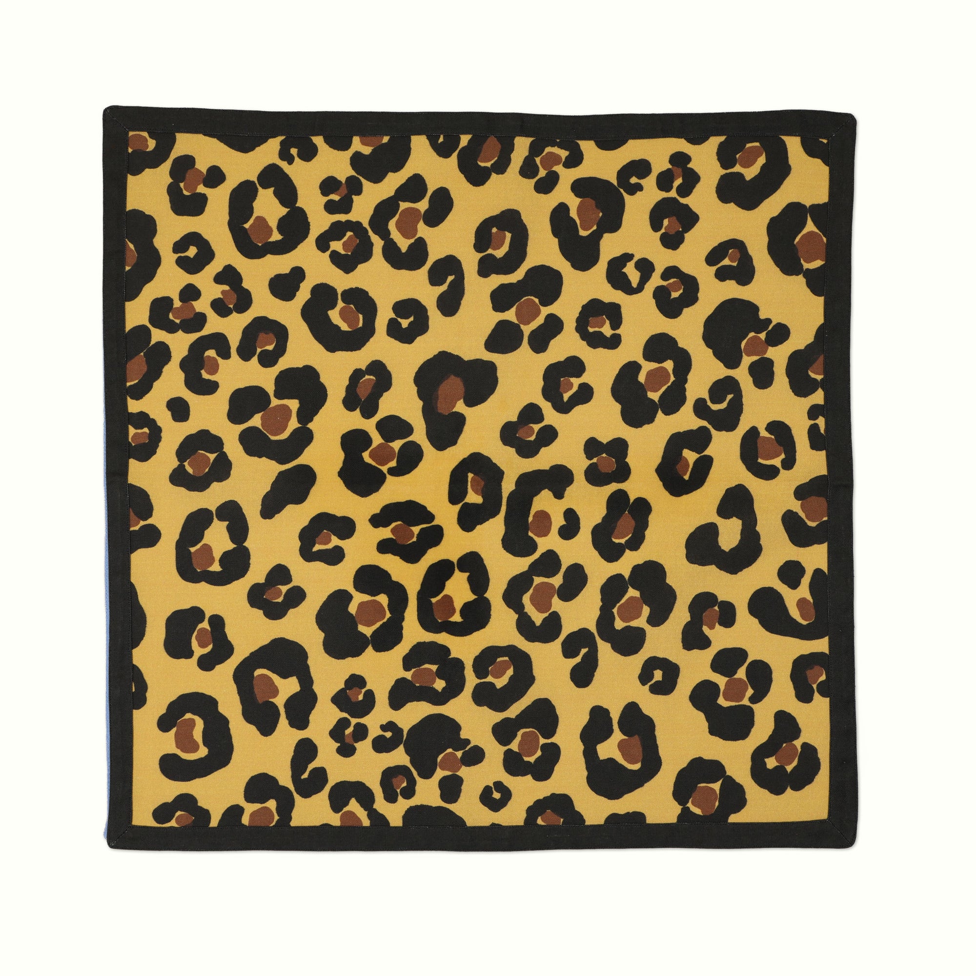 Animal Print Cotton Dinner Napkins
