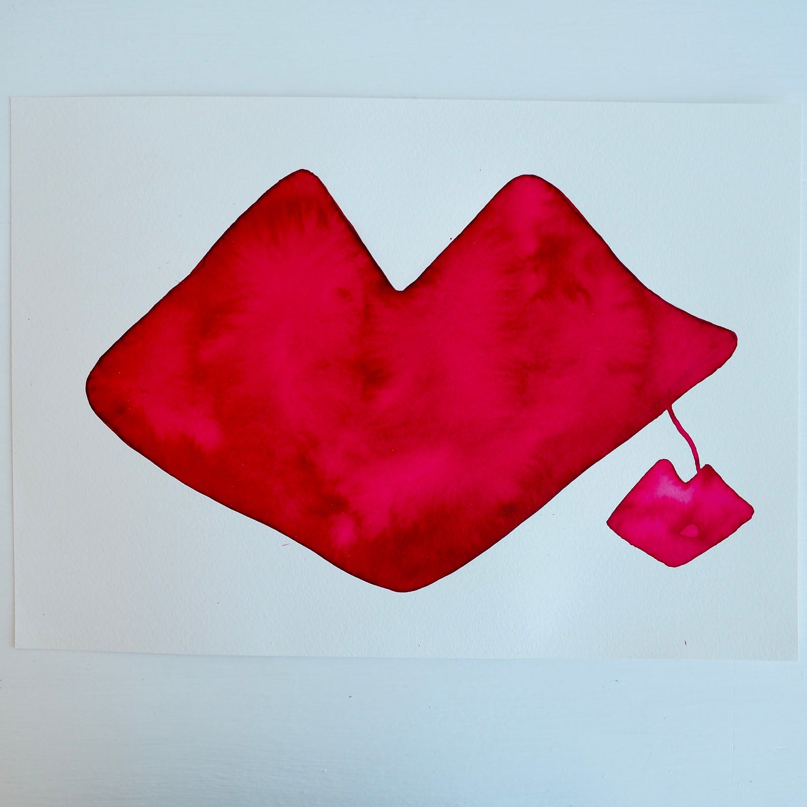 Original Painting of Lips #6