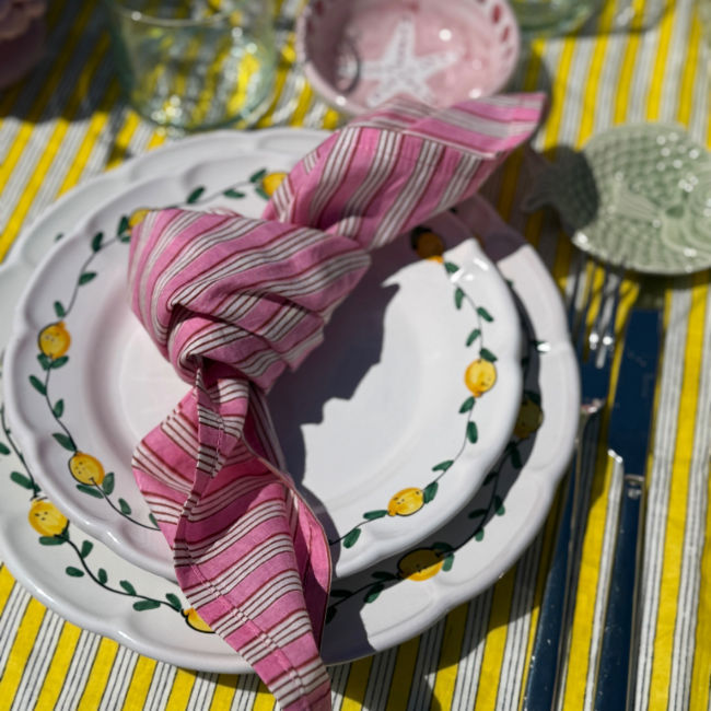 Lemon Frutta Plate - 16 cm