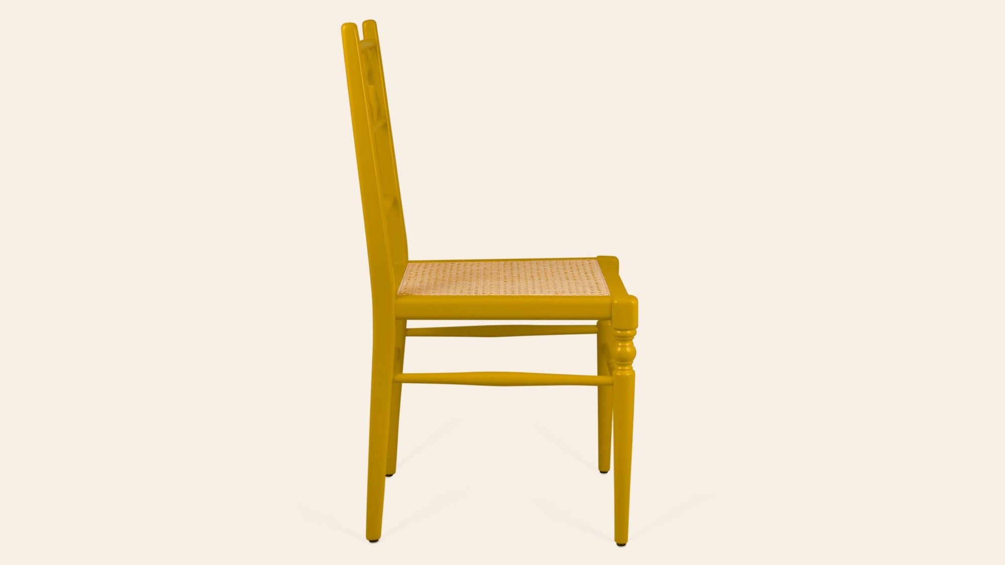 Pair of Chiara Dining Chairs, Mustard