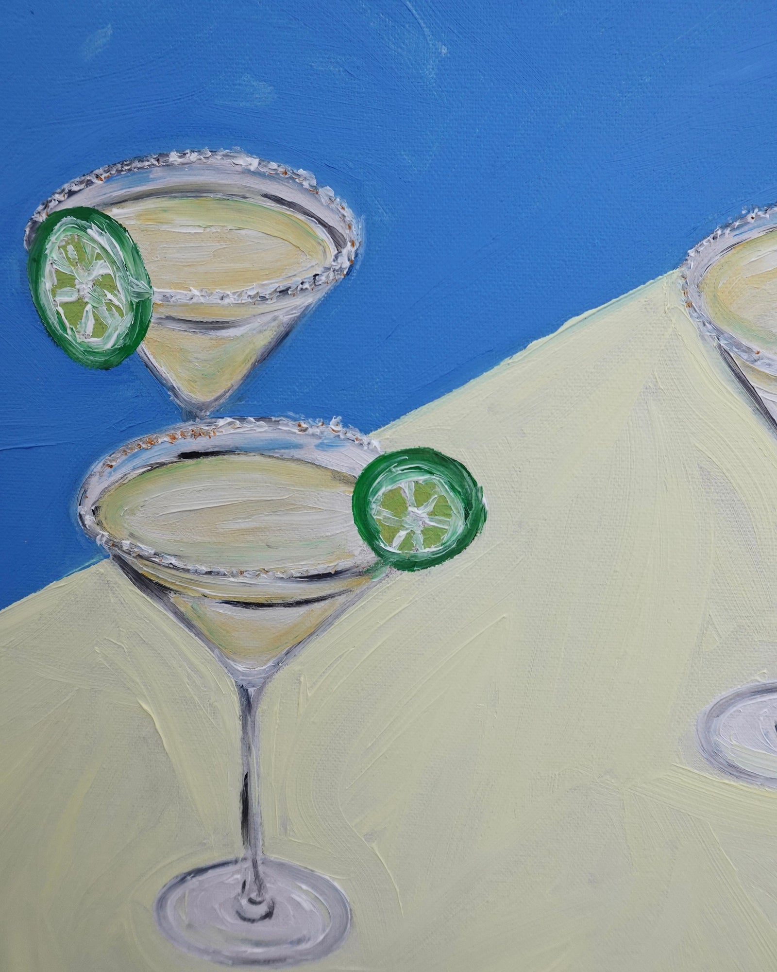 Três Margaritas Painting