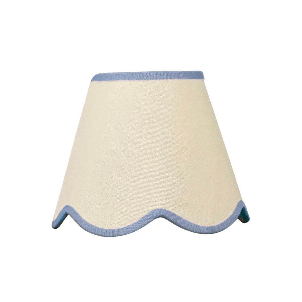 Lampshade Von Norten Cream White & Blue