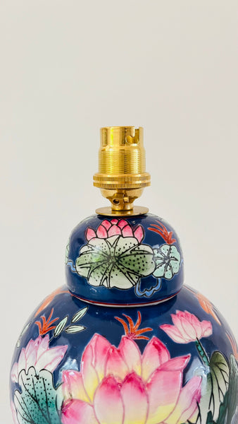 Antique Mini Water Lily Lamp