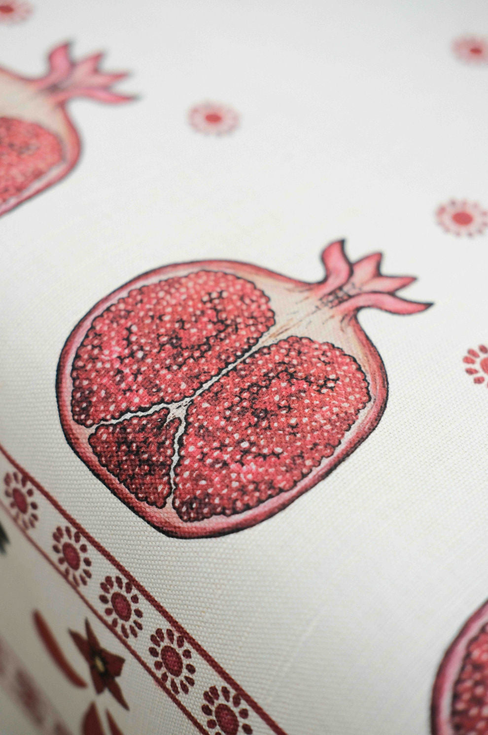 Pomegranate Table Linen For Penny Morrison