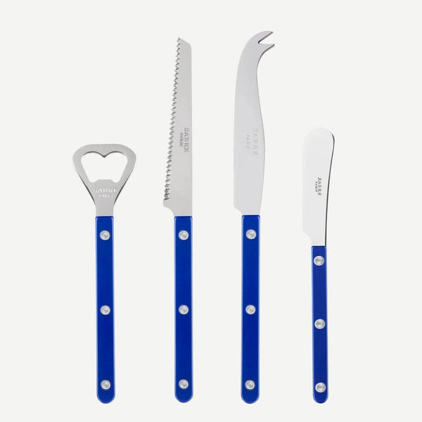 Bistrot Pearly Aperitif Set, Lapis Blue