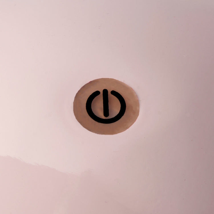 Pale Pink Lacquer Rechargeable Bobbin LED Lamp