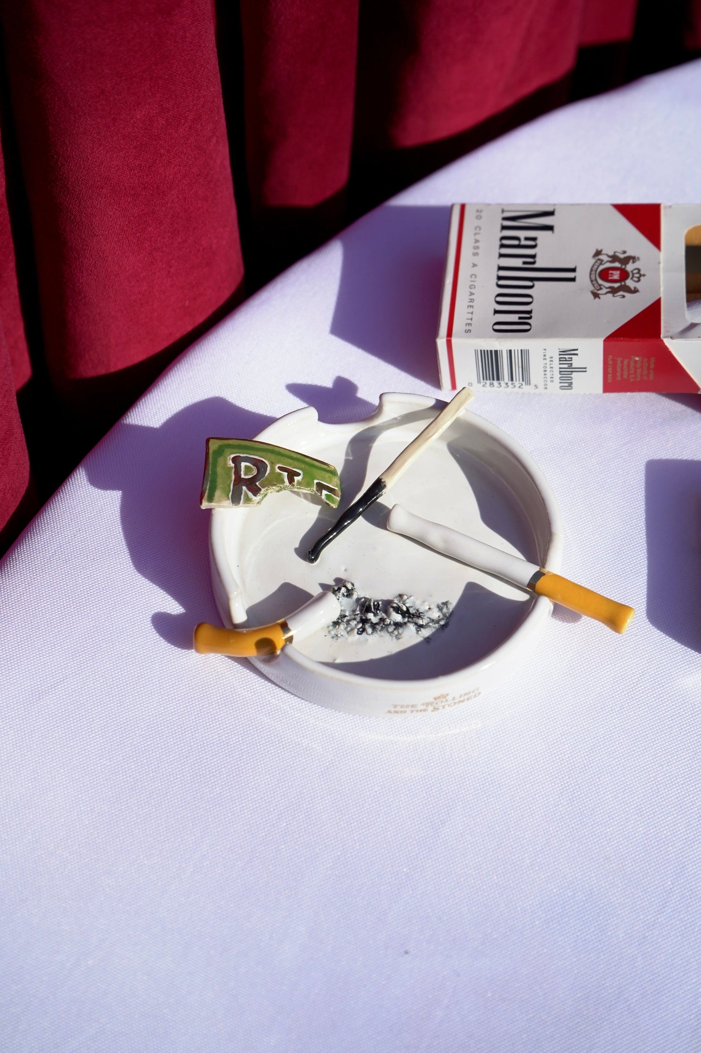 Ripped Rizzla Packet Ashtray