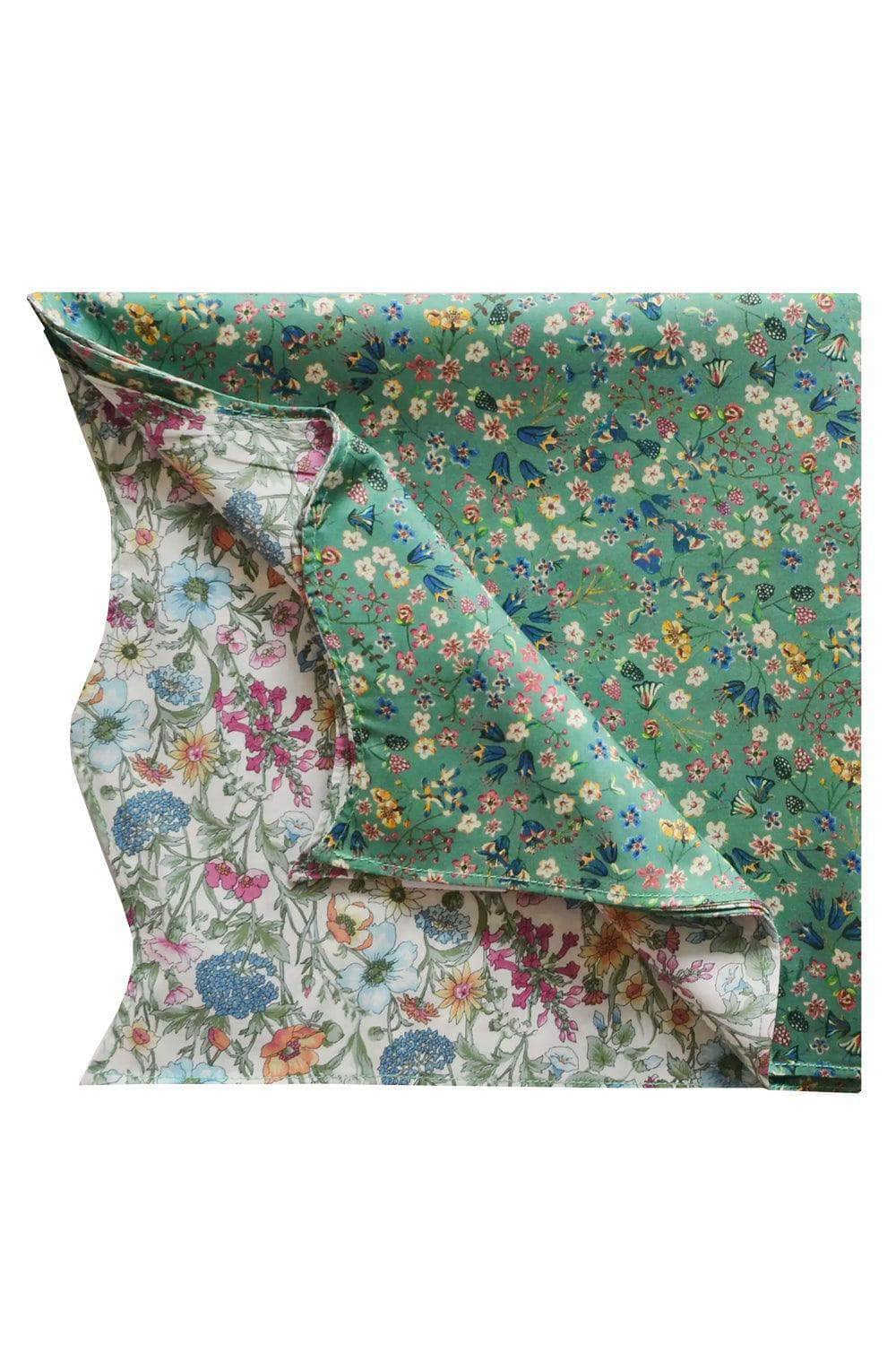 Reversible Wavy Napkin Set Made With Liberty Fabric Donna Leigh & Rachel