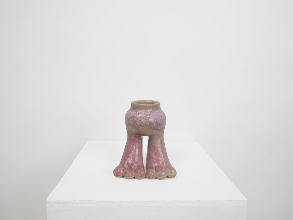 Tootsie Vase - Pink Wink