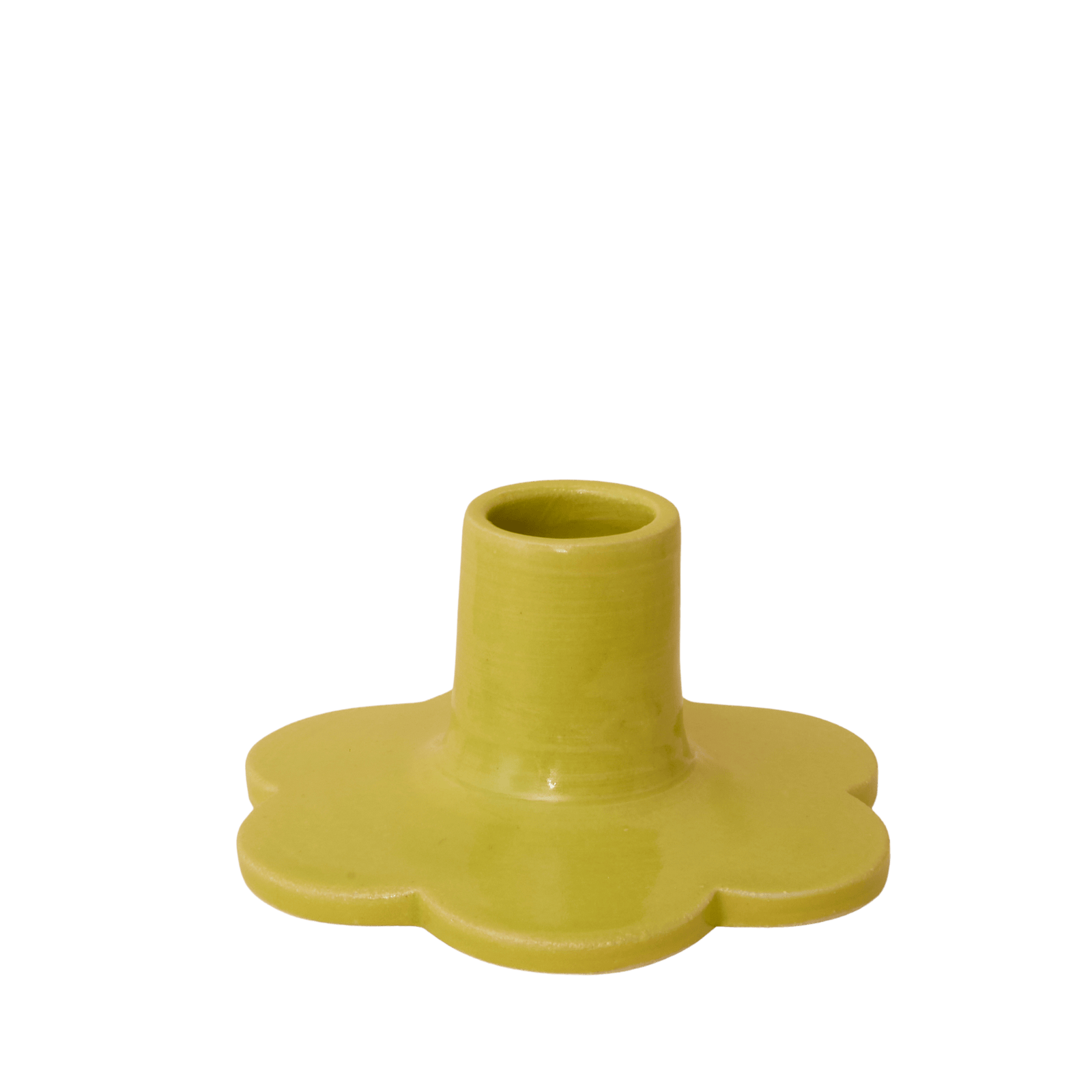 Solo Candle Holder - Chartreuse