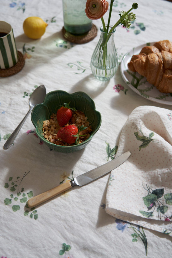 Signs of Spring Spot Linen Napkin