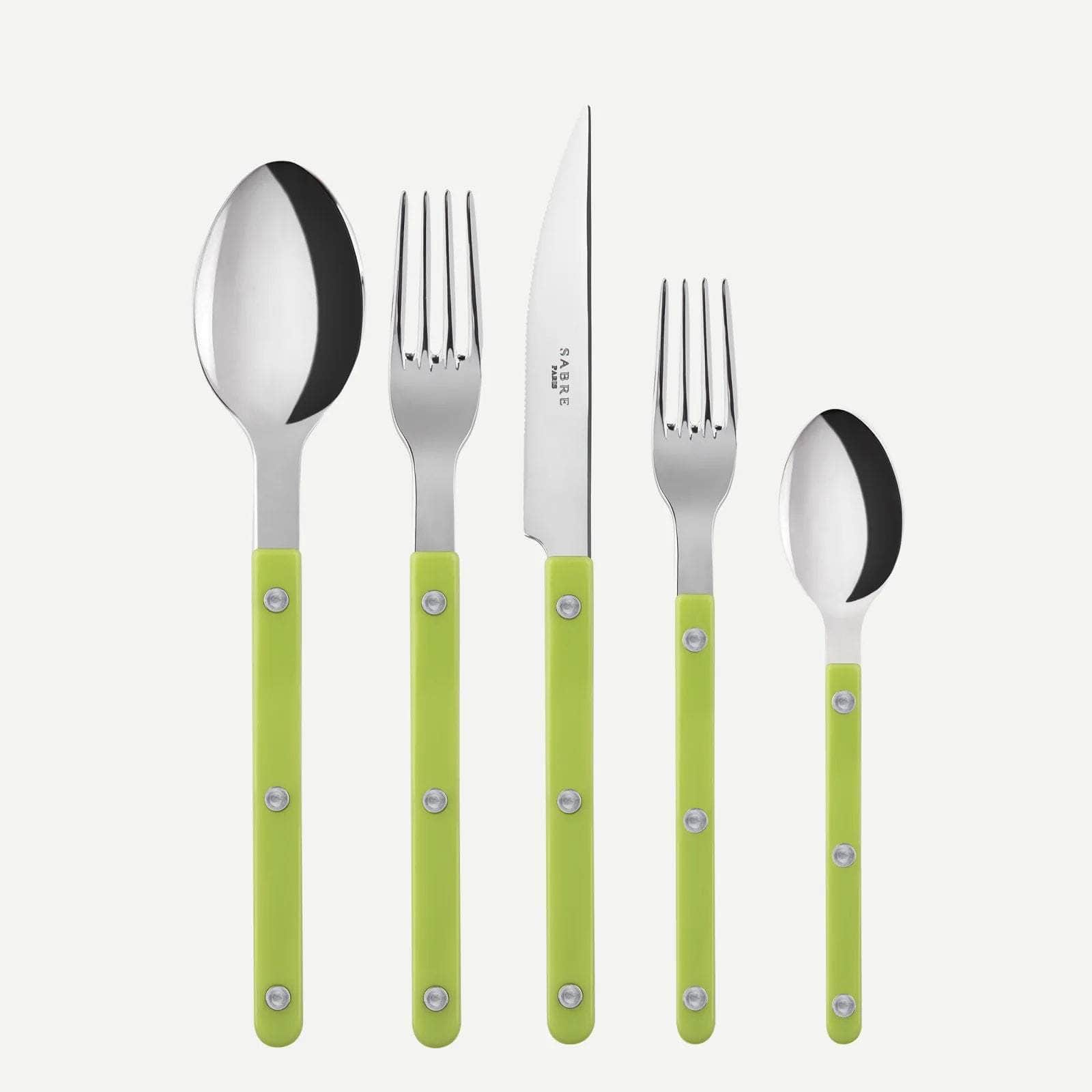 Bistrot 5 PC Cutlery Set, Lime