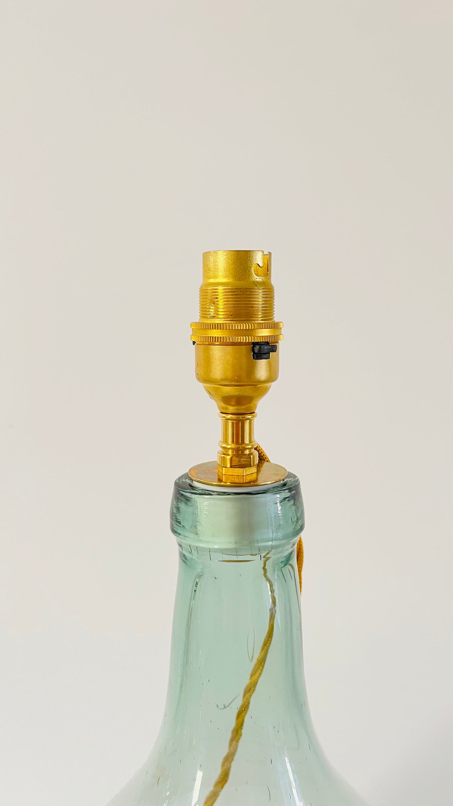 Antique Demijohn Bottle Lamp