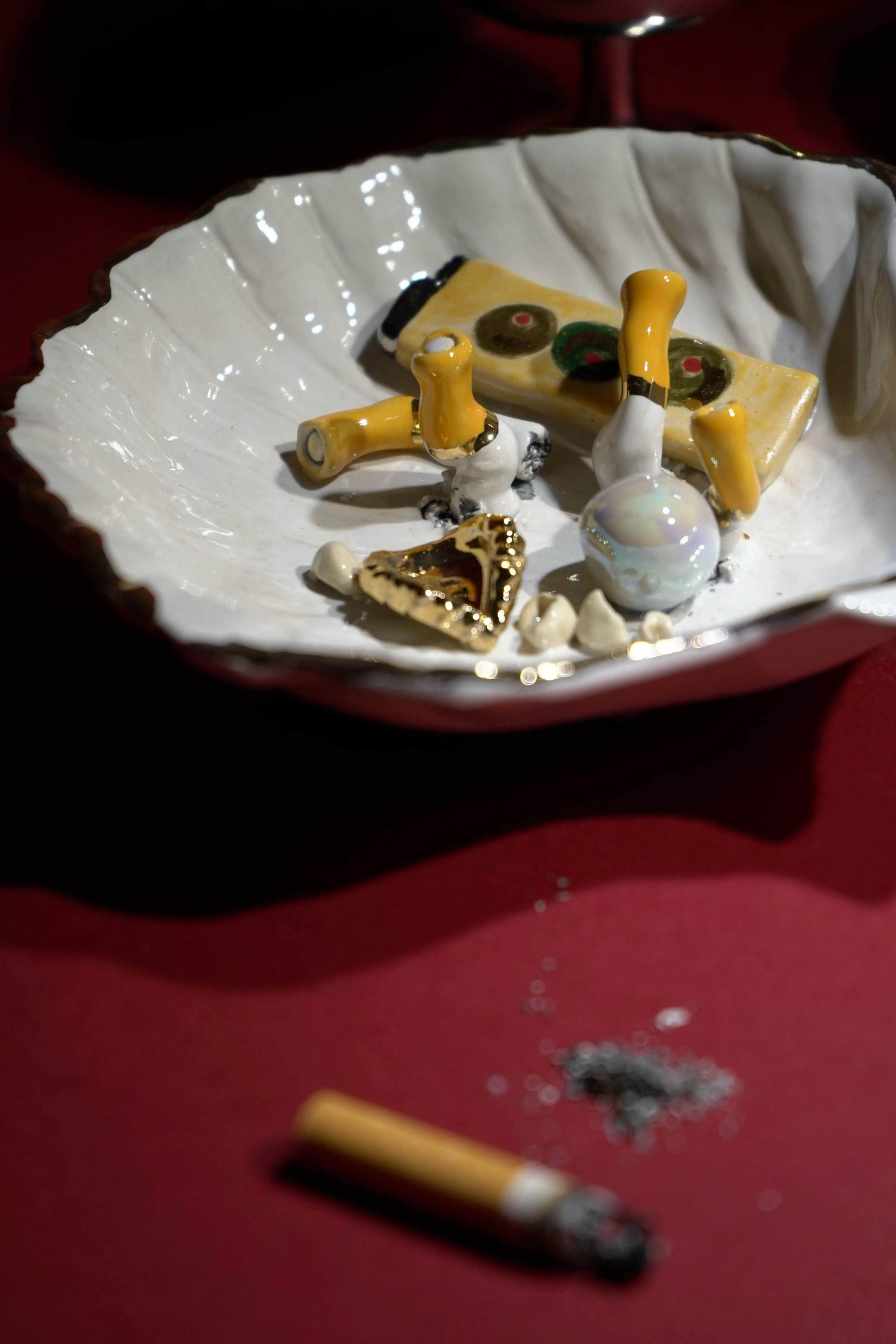 Olive You Lighter Ashtray