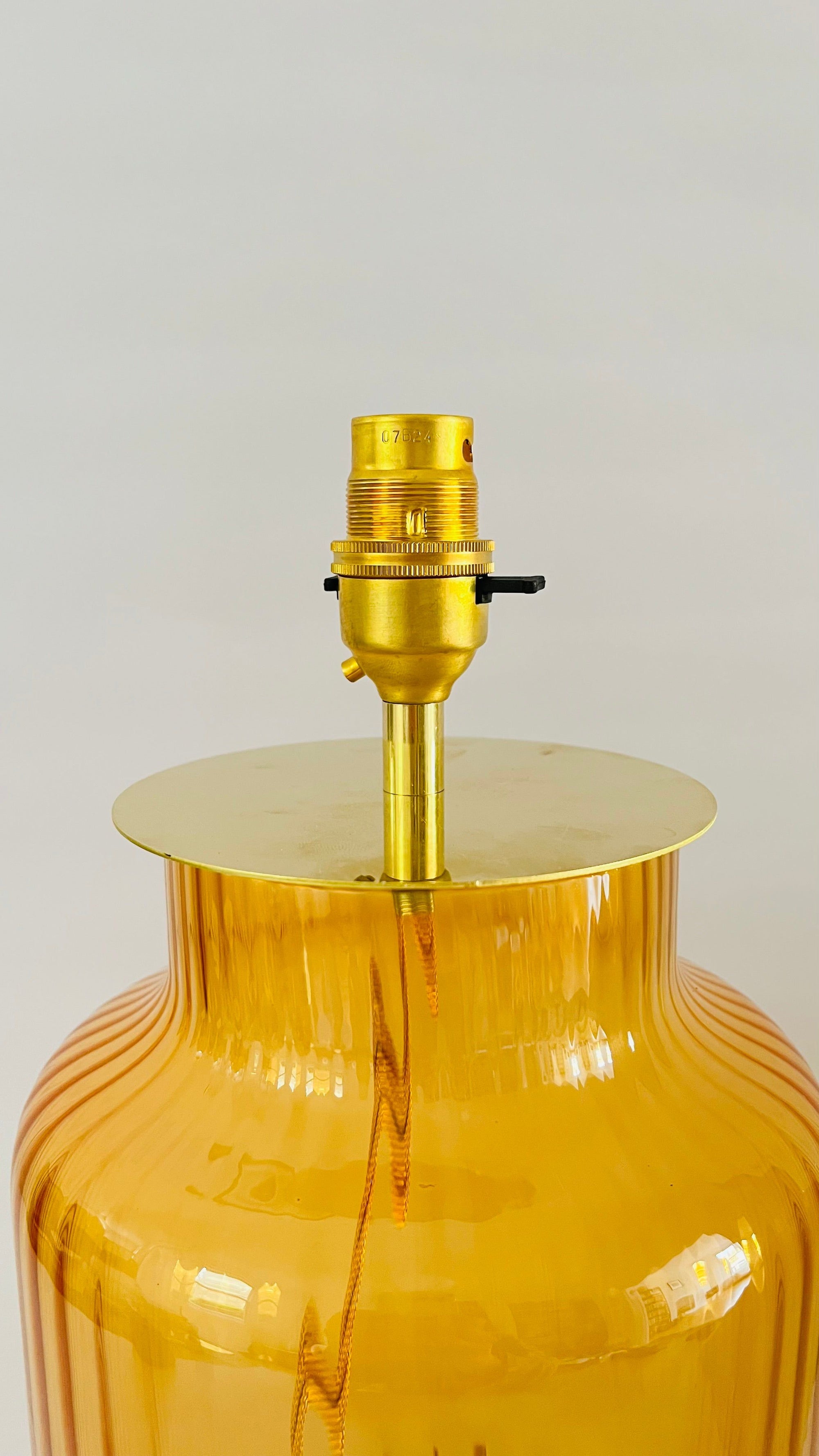 Antique French Bottle Lamp