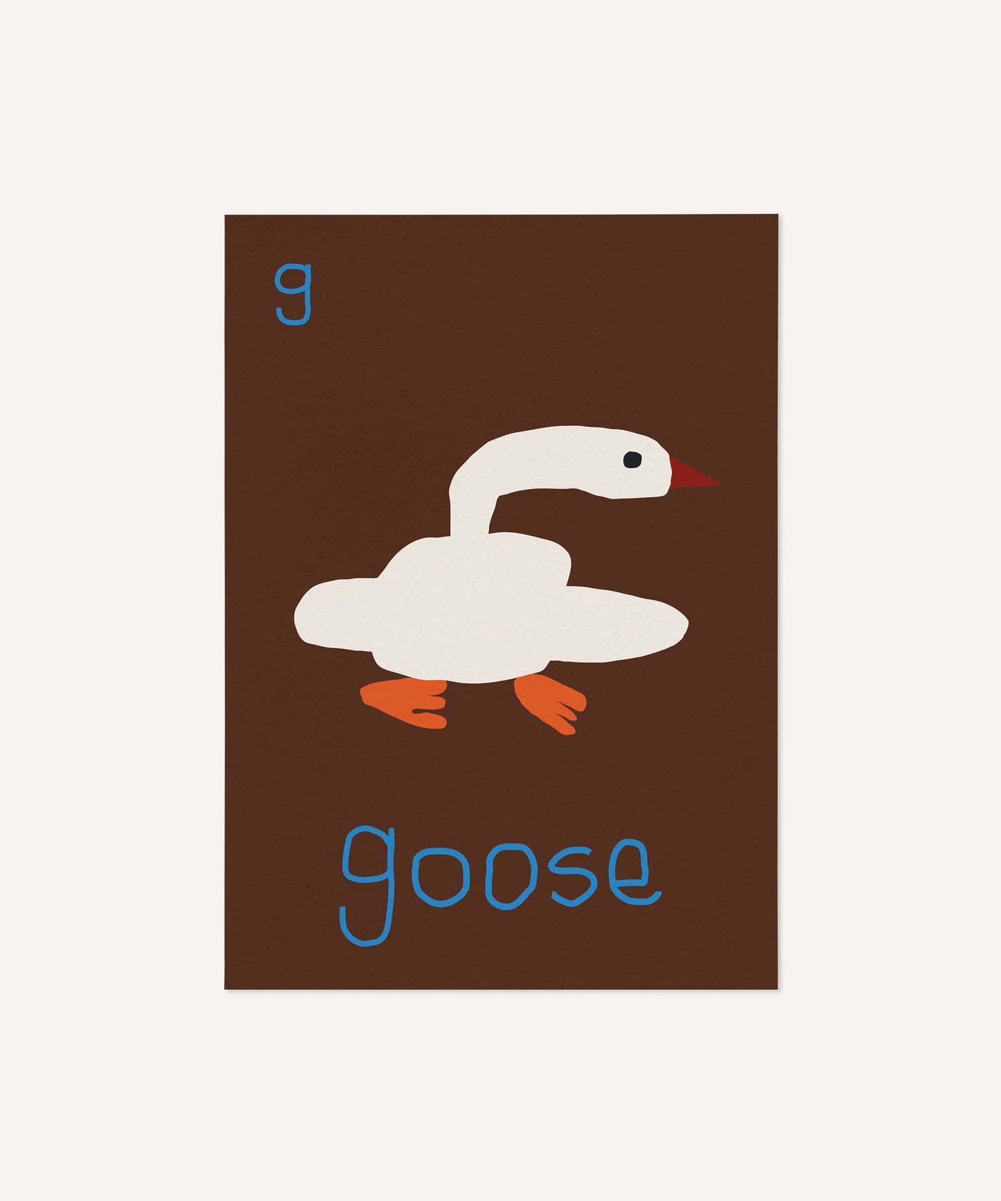 G for Goose Print