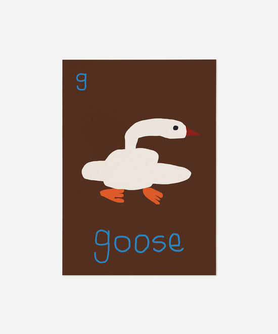 G for Goose Print