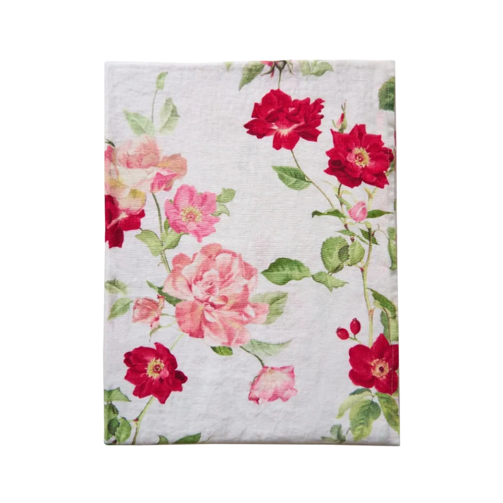 Rambling Rose Linen Runner
