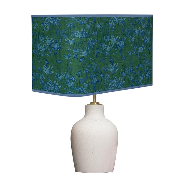 Tropicalia | Forest Green Oblong 16" Lampshade