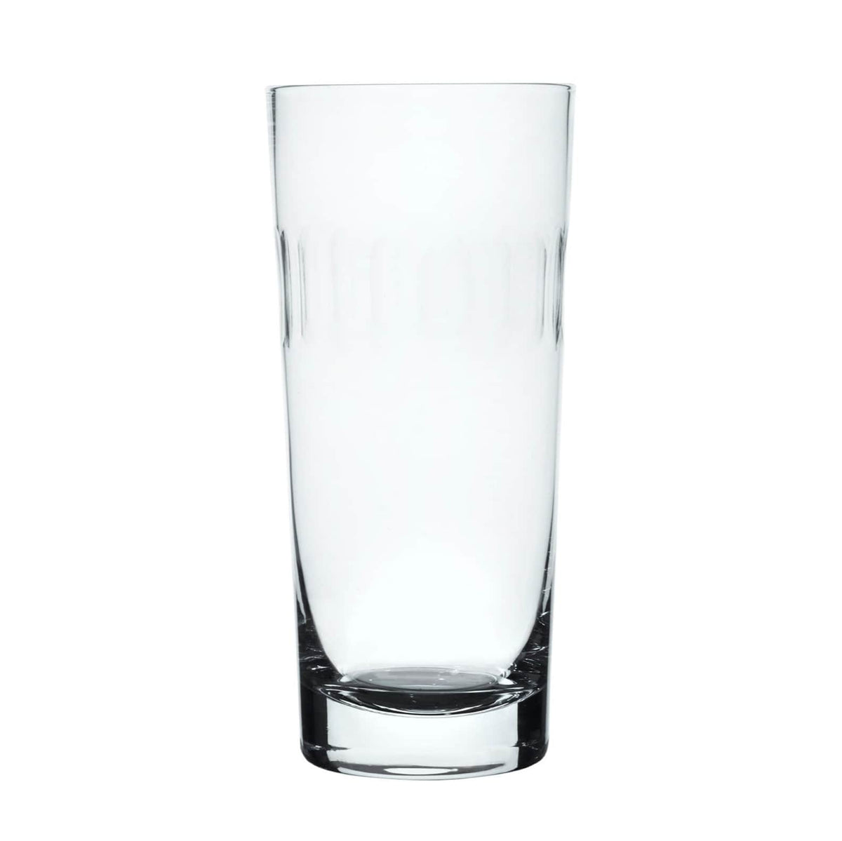 A Set Of Four Crystal Highballs with Lens Design