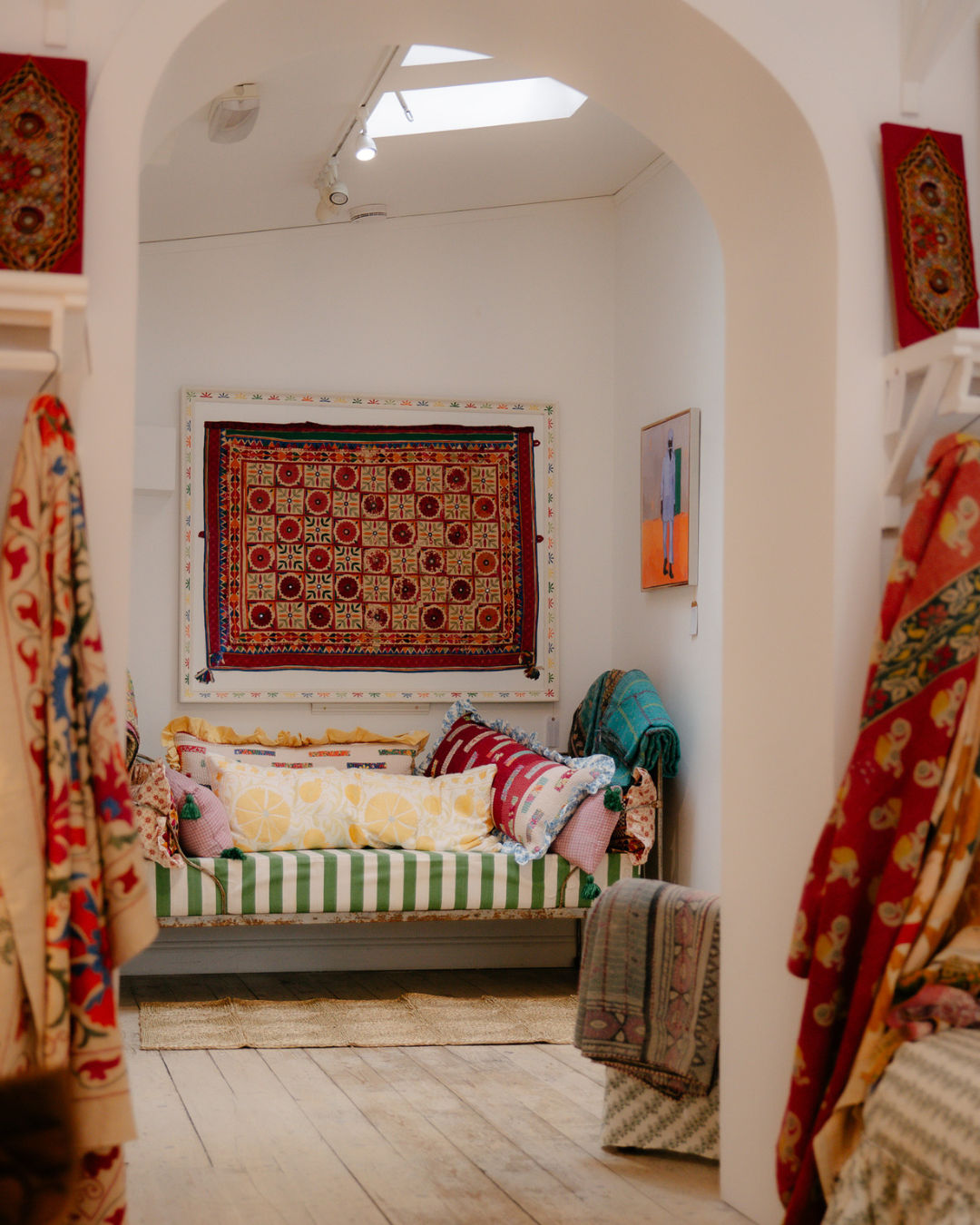 Framed Vintage Kutch Toran