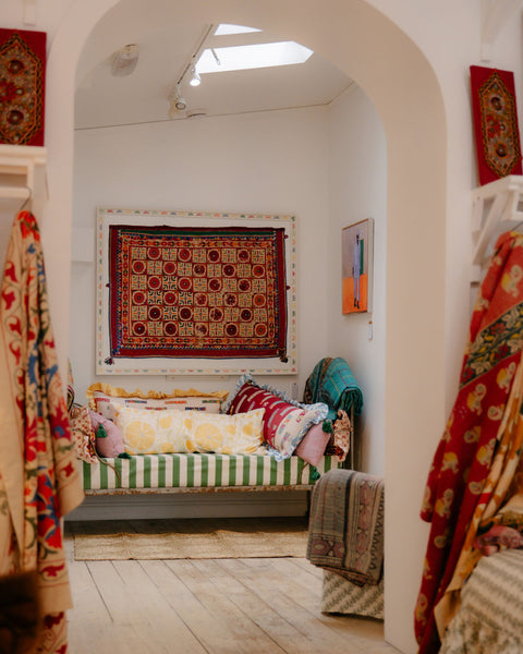 Framed Vintage Kutch Toran