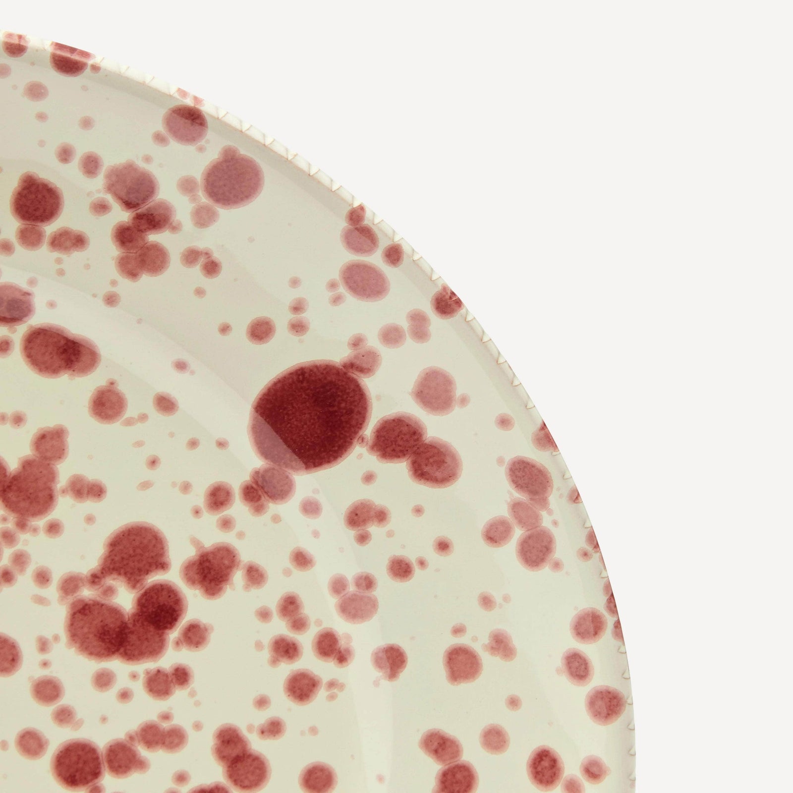 Cranberry Plate Set | 4 Pieces