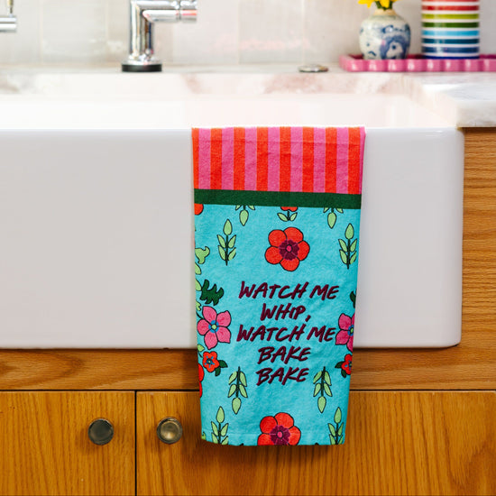 Watch Me Whip Dish Towel