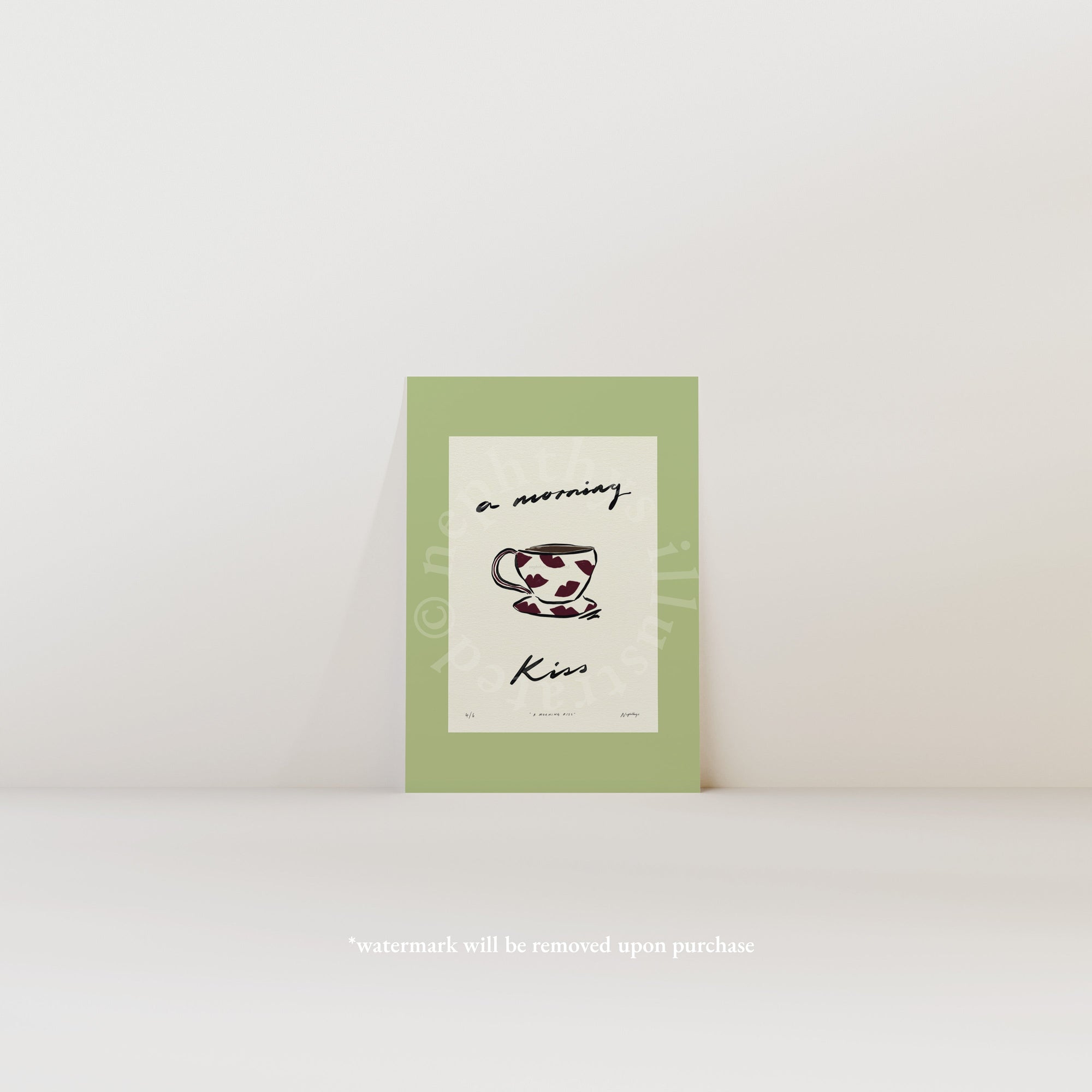 Morning Kiss Print