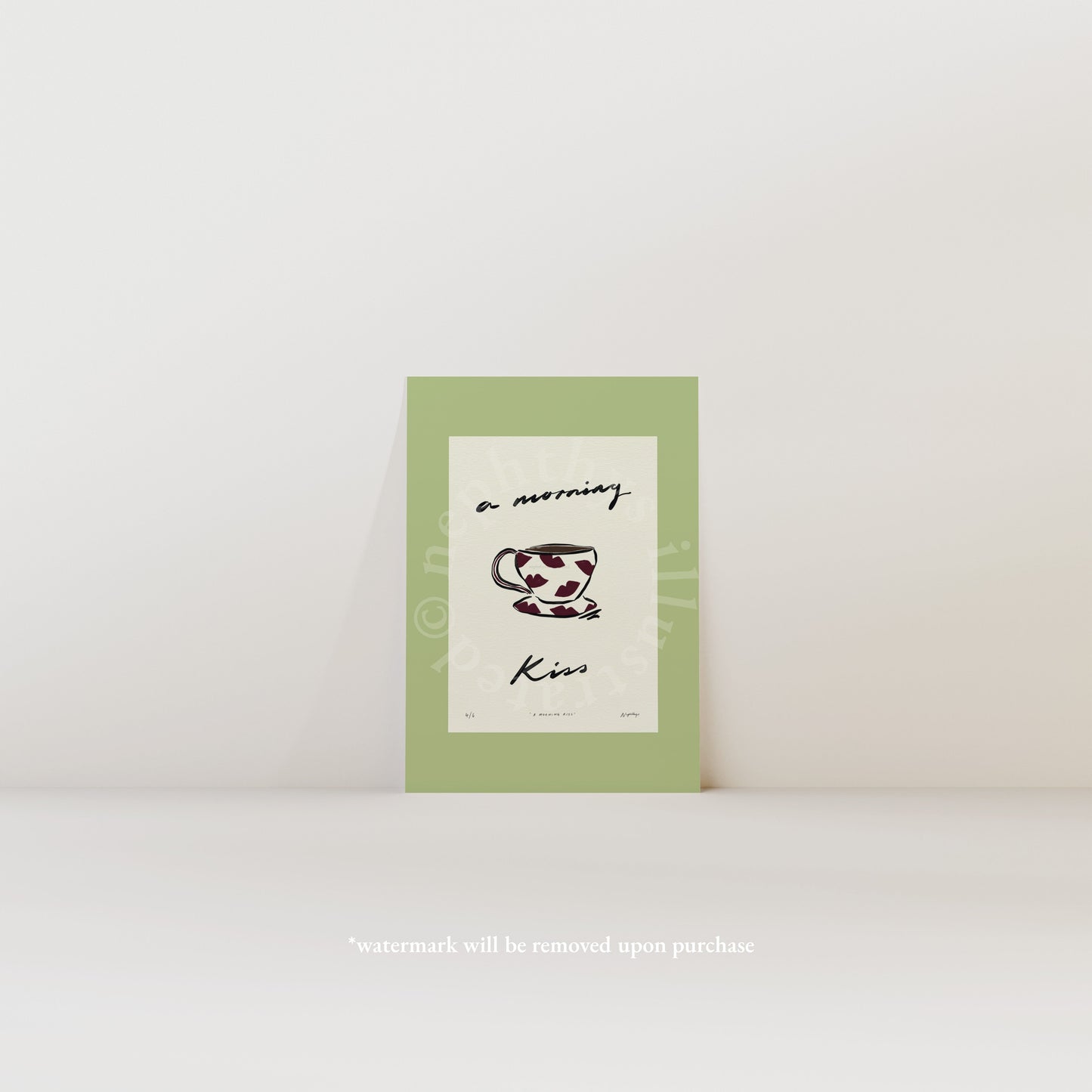 Morning Kiss Print