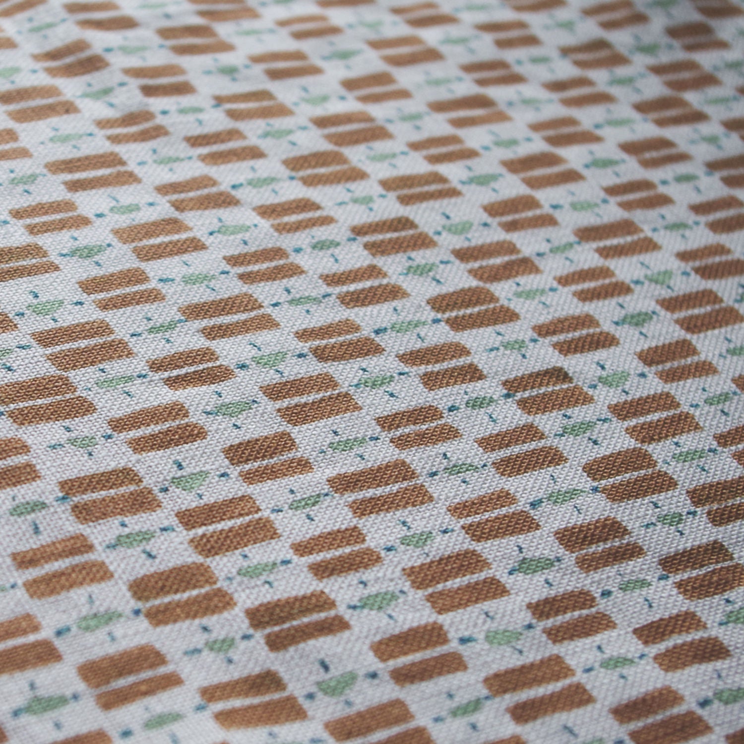 Tiny Check - Terracotta