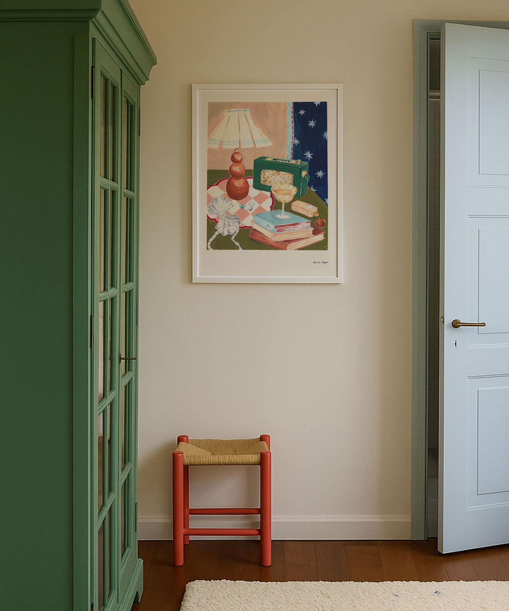 'Champagne Kisses' Print