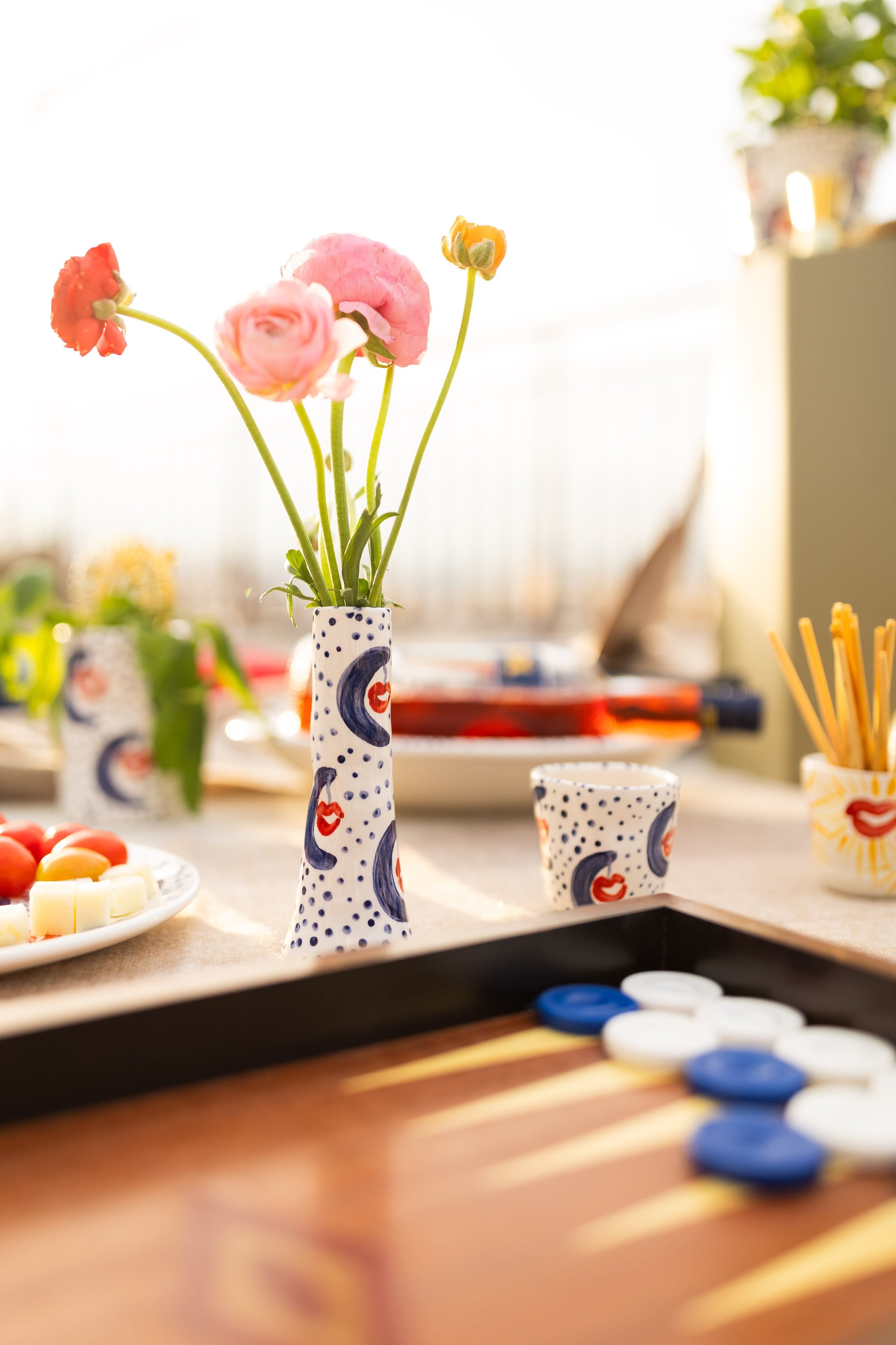 Moonkissed Stem Vase