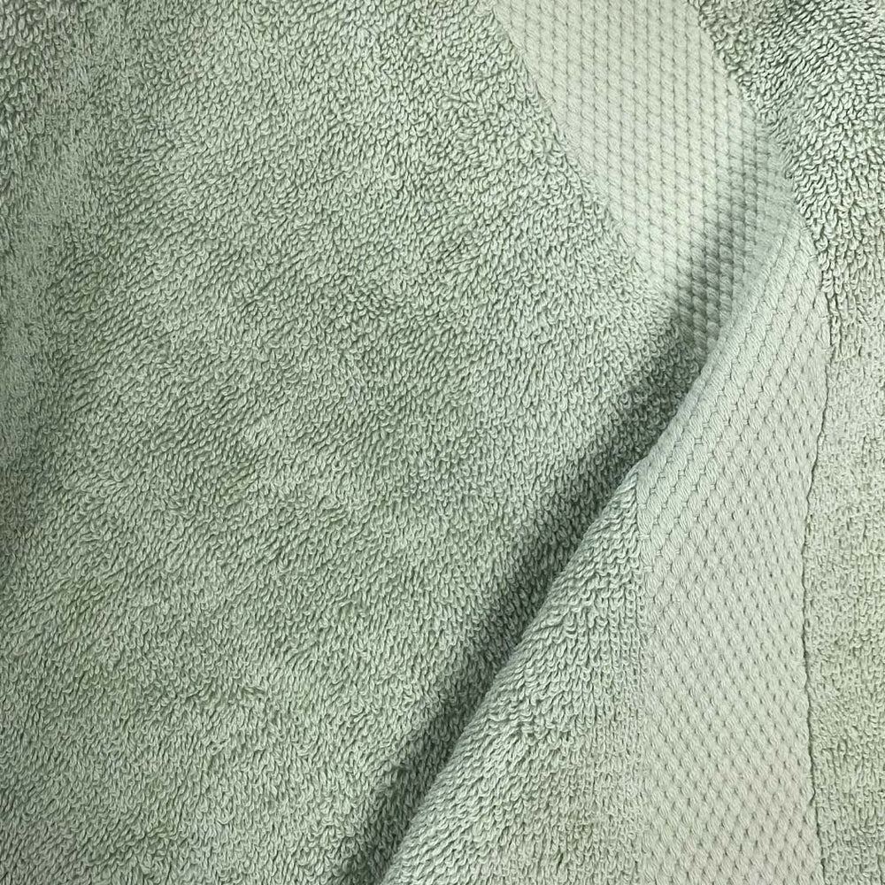 Luxury Organic Cotton Sage Green Towels