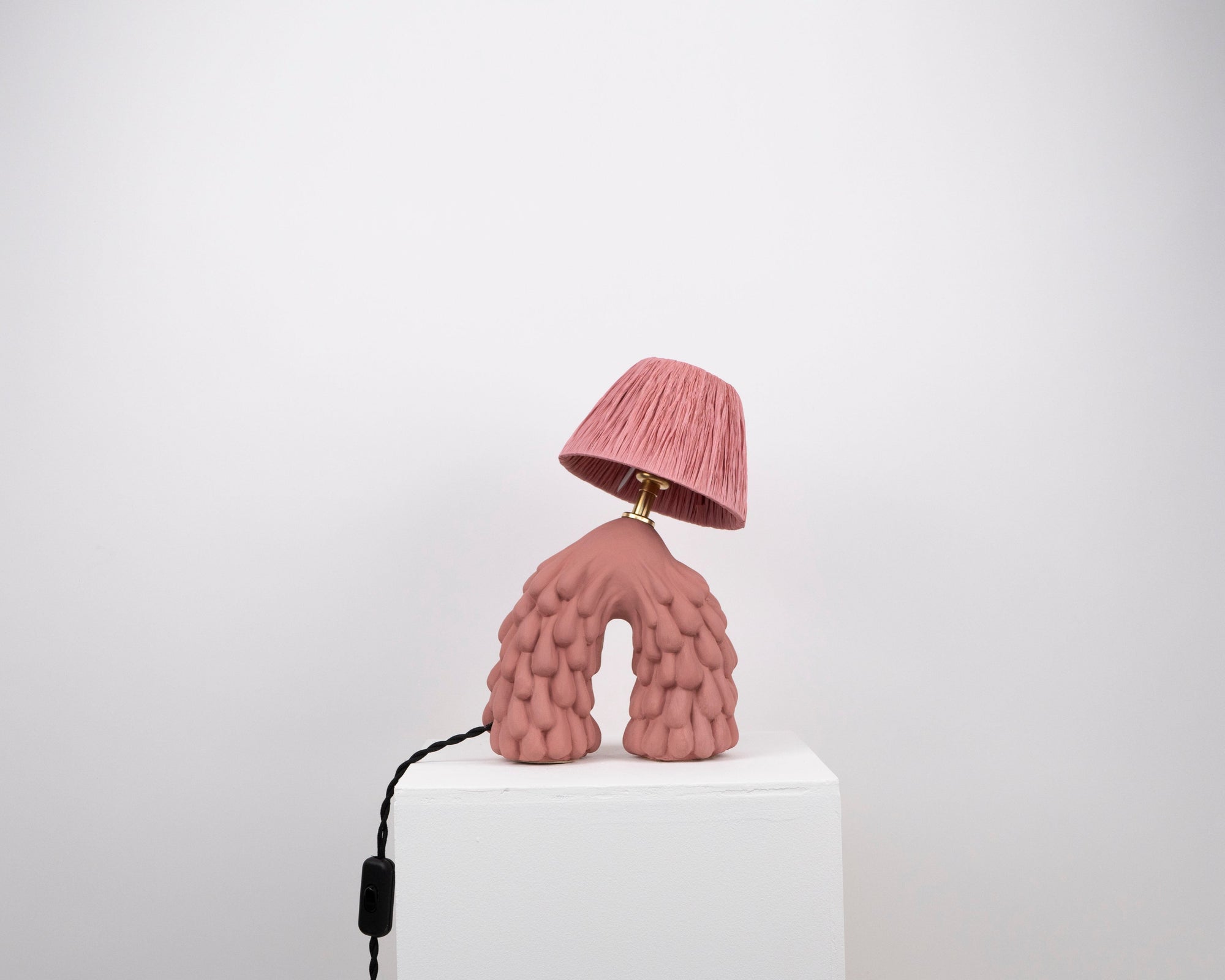 'Follow' Table Lamp - Peony Pink