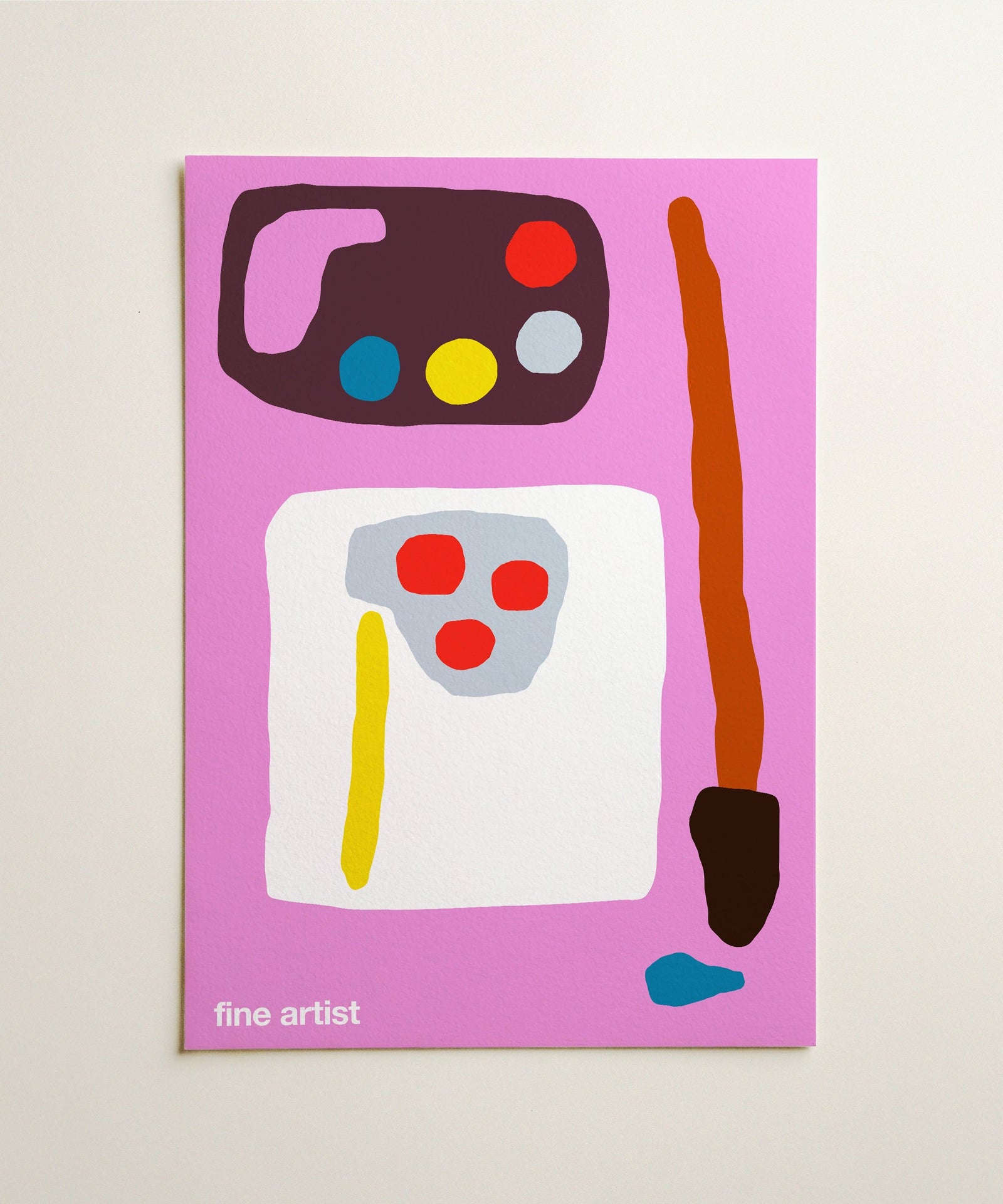 Fine Artist Print - Pink