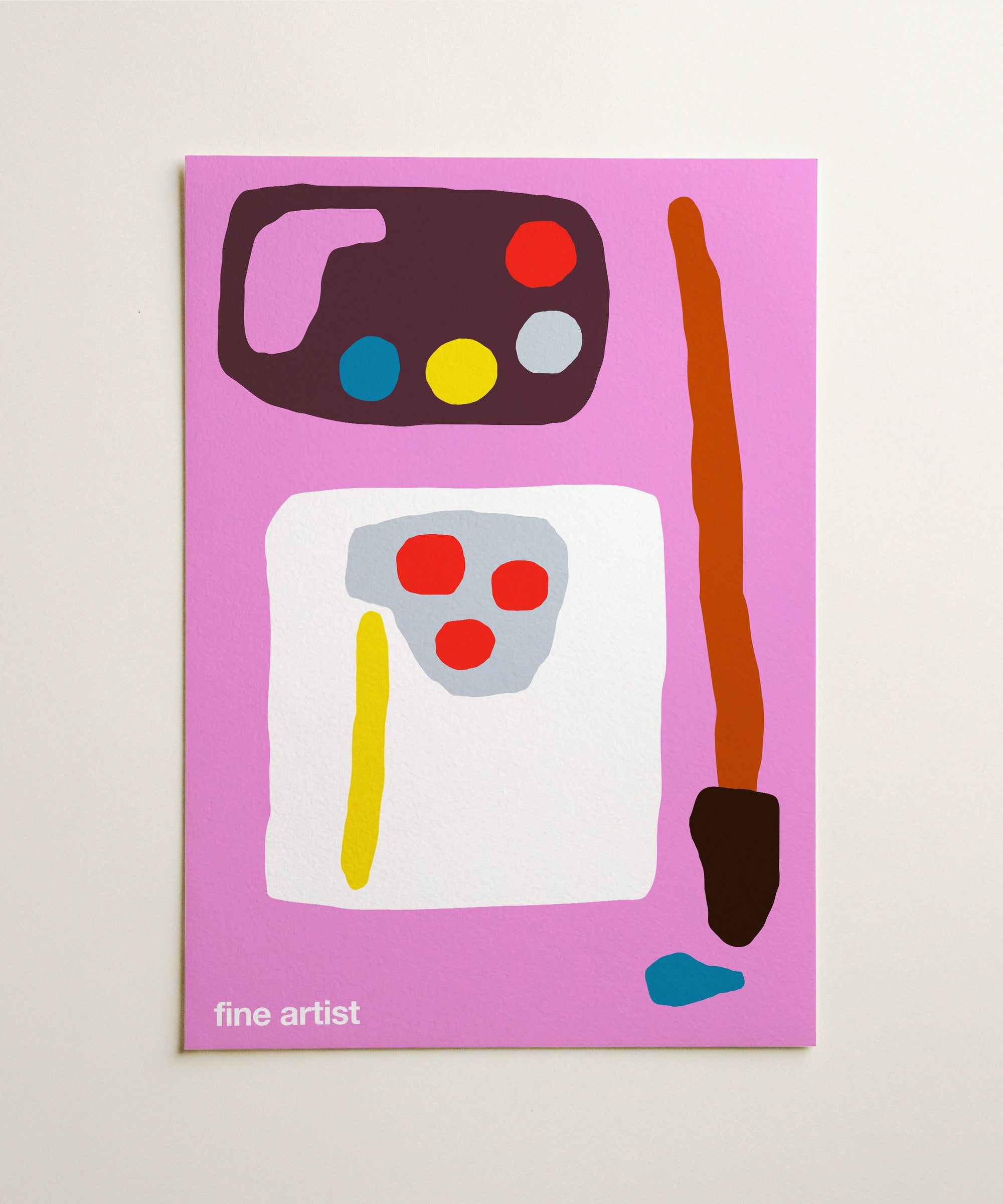 Fine Artist Print - Pink