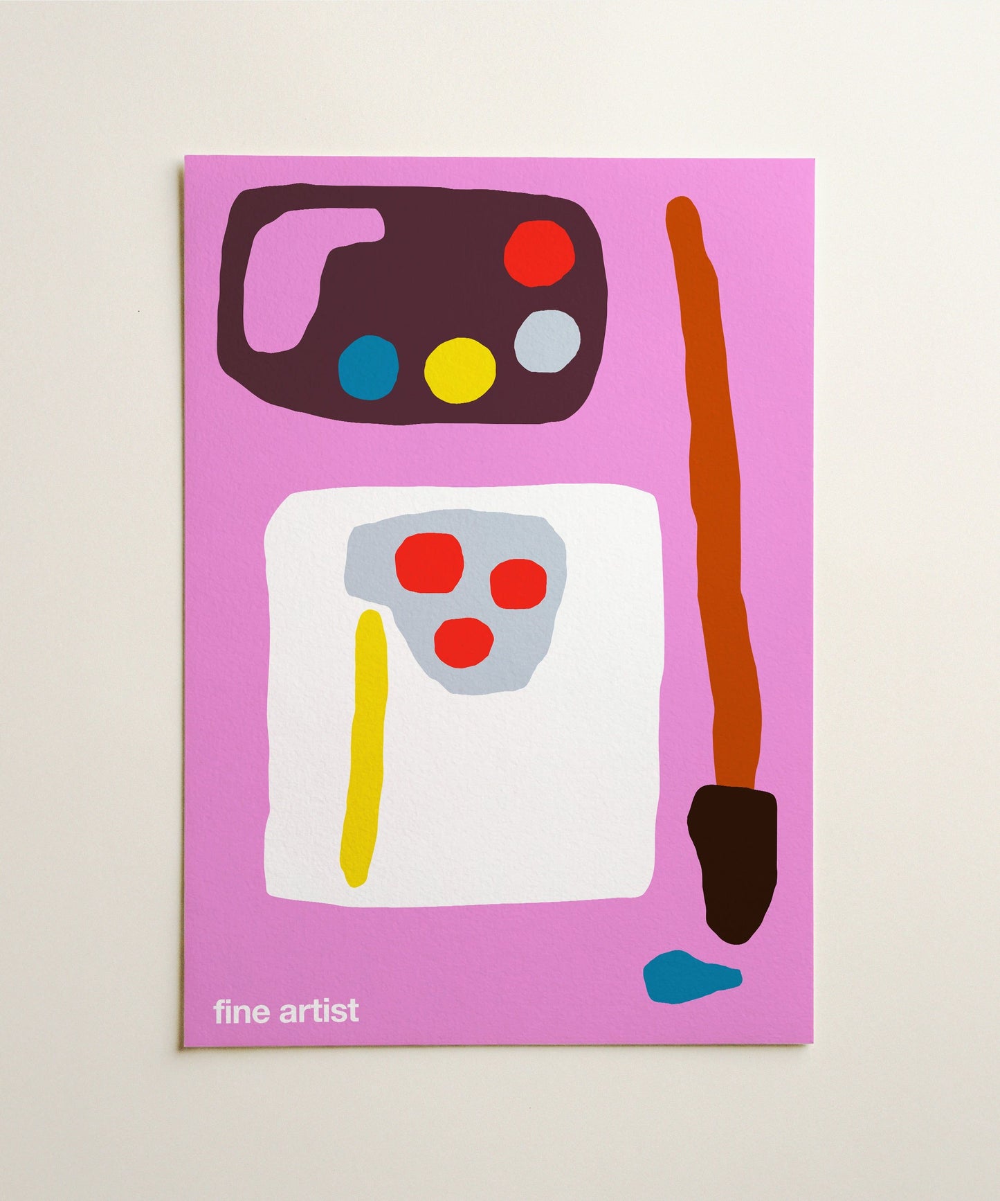 Fine Artist Print - Pink