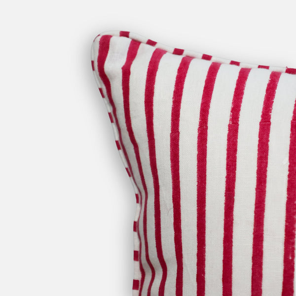 Bahaar Lumbar Throw Pillow Cover - Pink