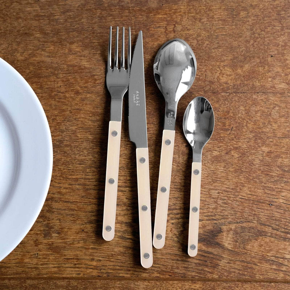 Bistrot Pearly 4pc Cutlery Set, Pearl