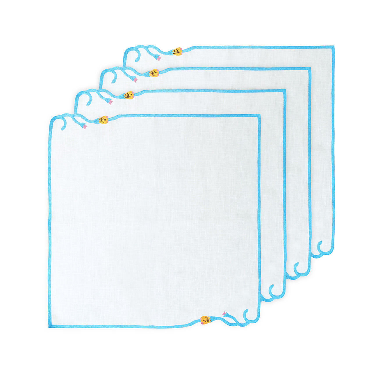 Embroidered Table Linen - Table Napkin (Set of 4)