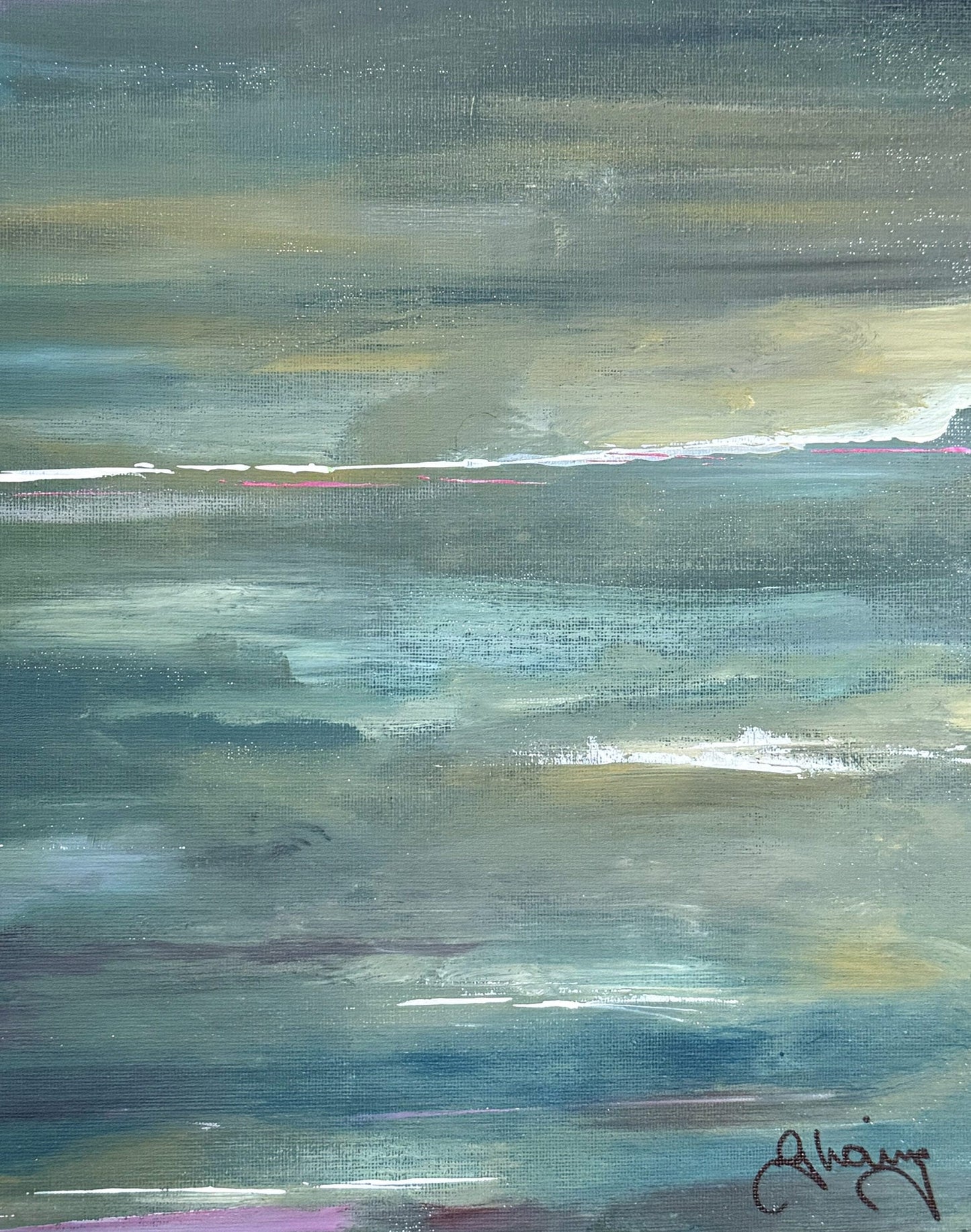 Cascade - Acrylic on Canvas-