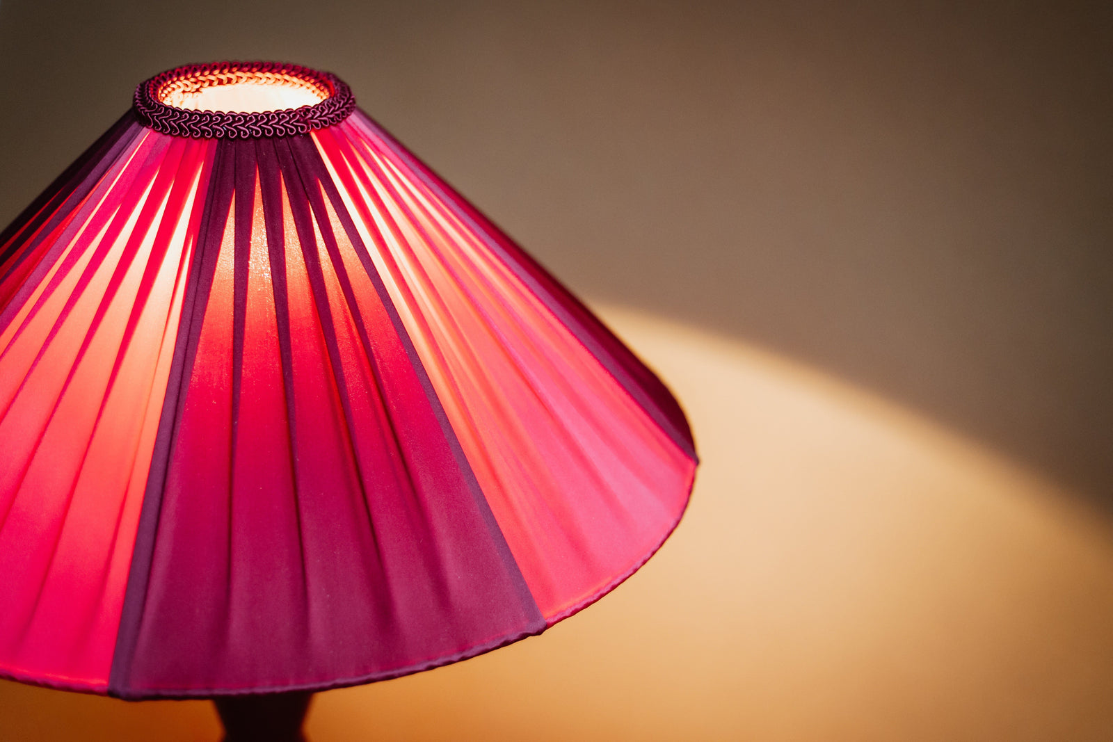 The Fitz - Burgundy Lamp