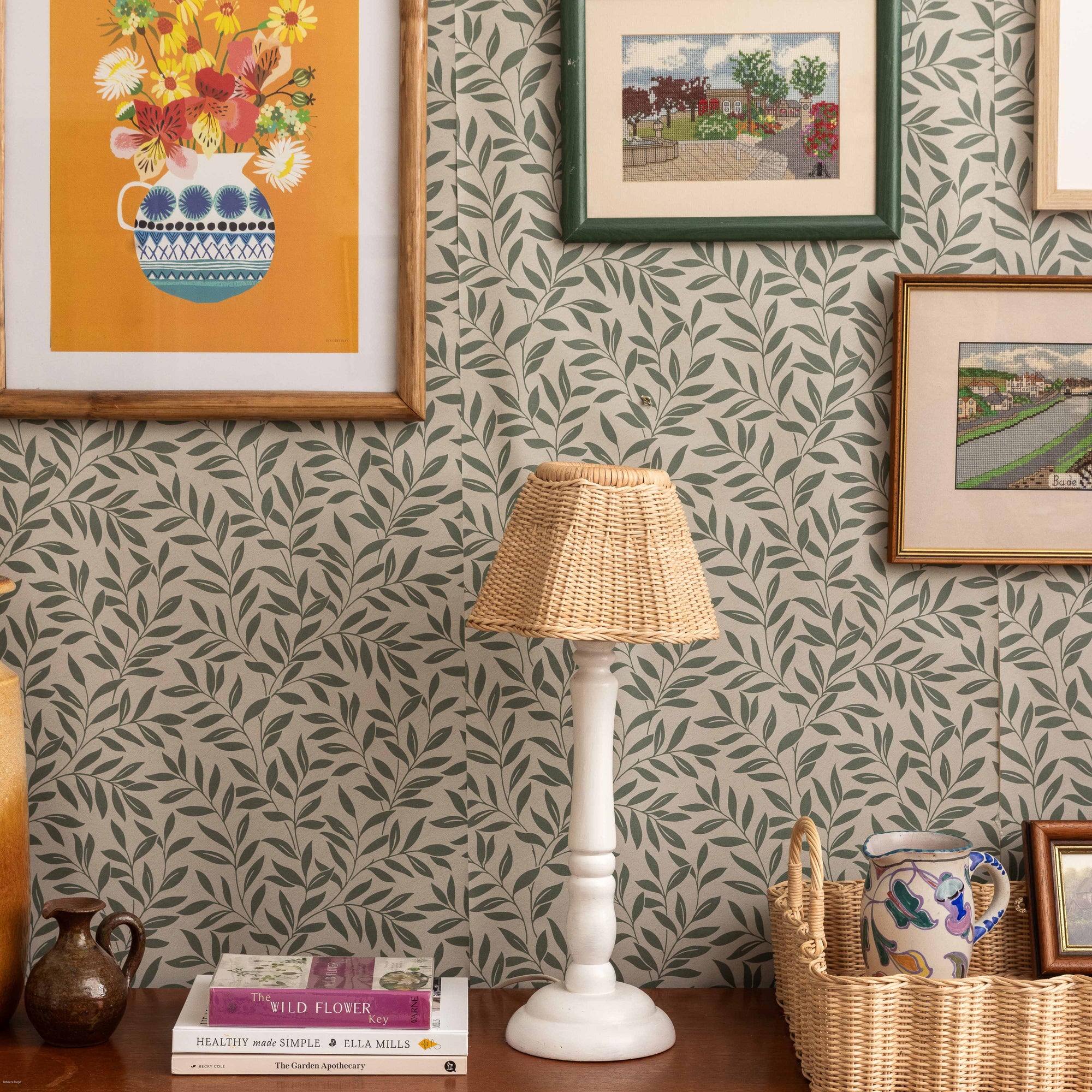 Wave Rattan Lampshade (Small)