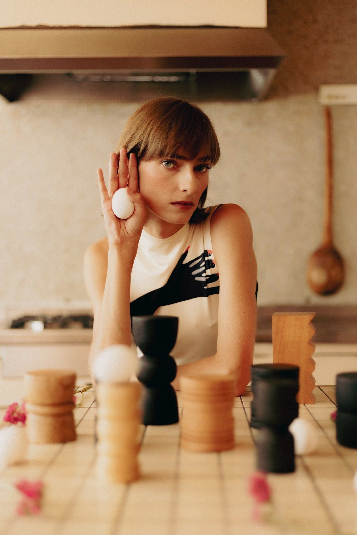 FOS Slim Salt and Pepper Shakers