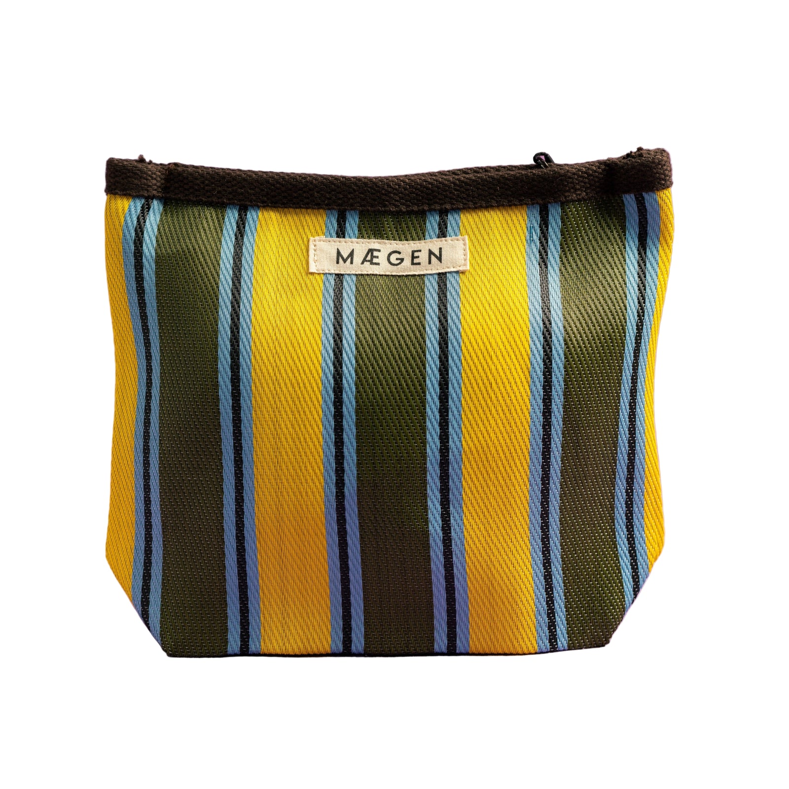 Pouch | Chocolate/Yellow/ Olive