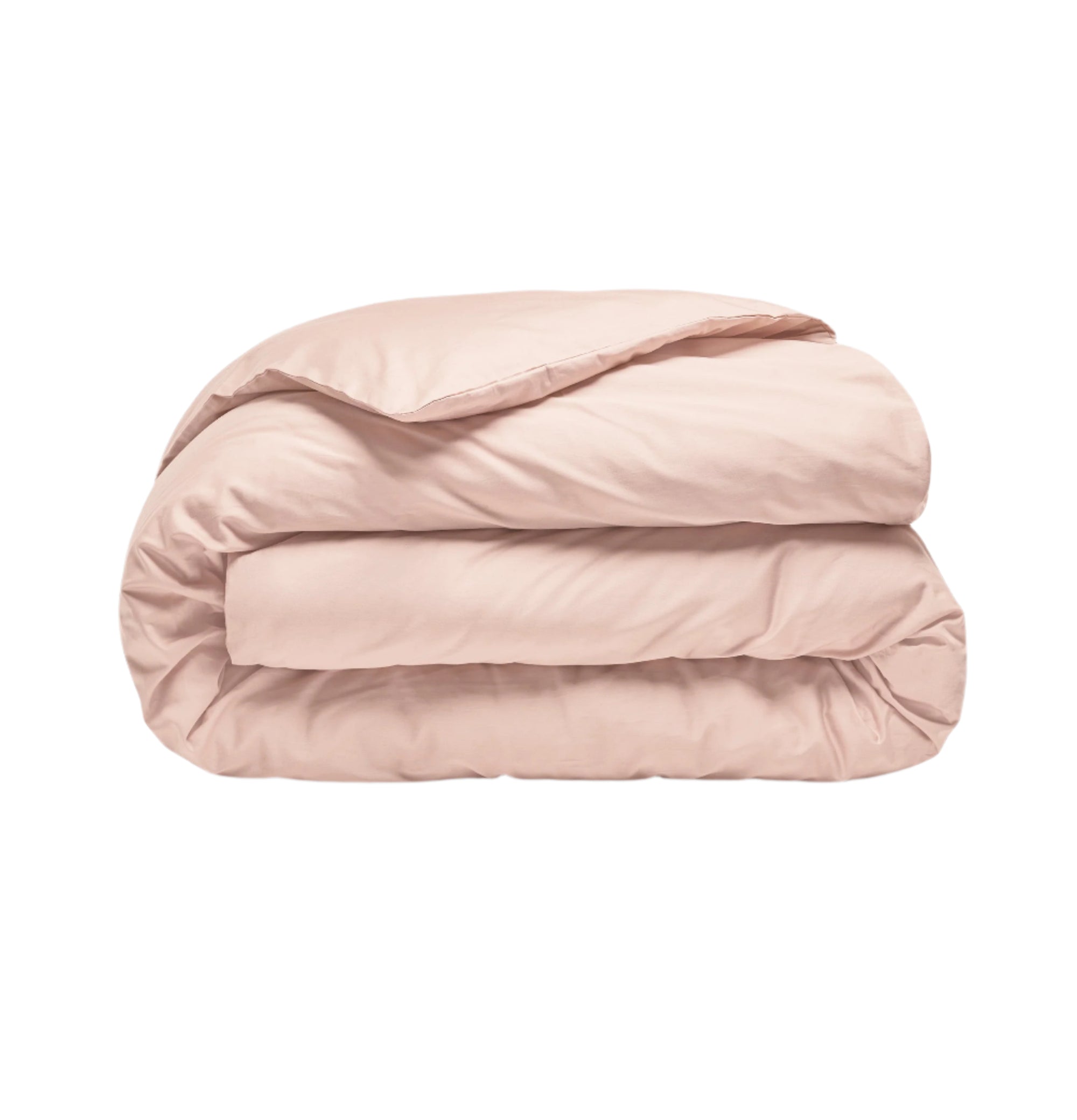 Percale Organic Cotton Duvet Cover - Midsummer Pink