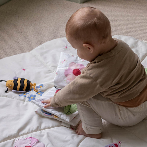 Baby Fabric Book - Wildflower Garden